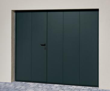 Porte garage sans rail